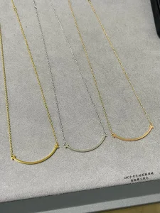 Tiffany T Smile Pendant Necklaces