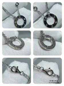 Cartier Single LOVE Pendant Necklaces