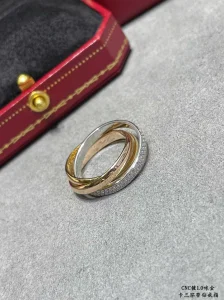 Cartier Trinity Classic Paris Diamonds Rings