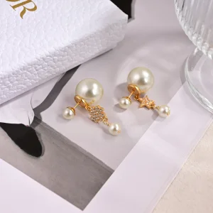 Dior Tribales Pearl Earrings