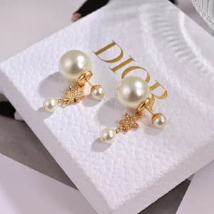 Dior Tribales Pearl Earrings