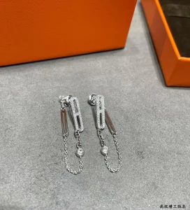 Hermes Chaine dAncre Chaos Earrings
