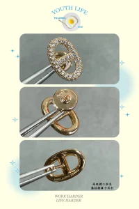Hermes Chaine dAncre Divine Stud Earrings