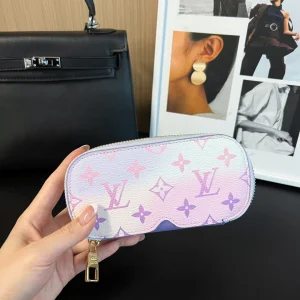 Louis Vuitton Sunglasses Pouch Purple White