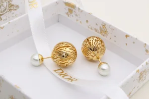 Dior Tribales Gold Earrings