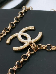 Chanel Pearl Coco Chain Belt Gold